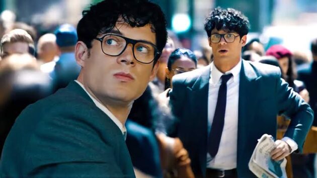 James Gunn Superman in His Clark Kent Disguise
